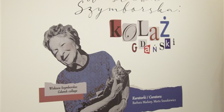 Powiększ grafikę: Element wystawy o W. Szymborskiej