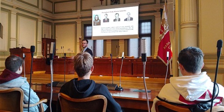 Lekcja obywatelska w Radzie Miasta Gdańska